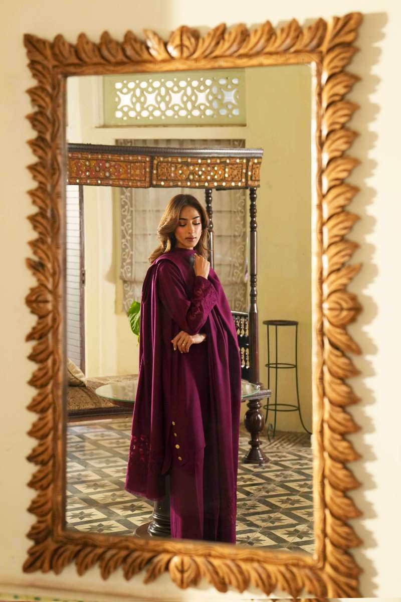 Natasha Kamal - Beau - Plum - 3 Piece