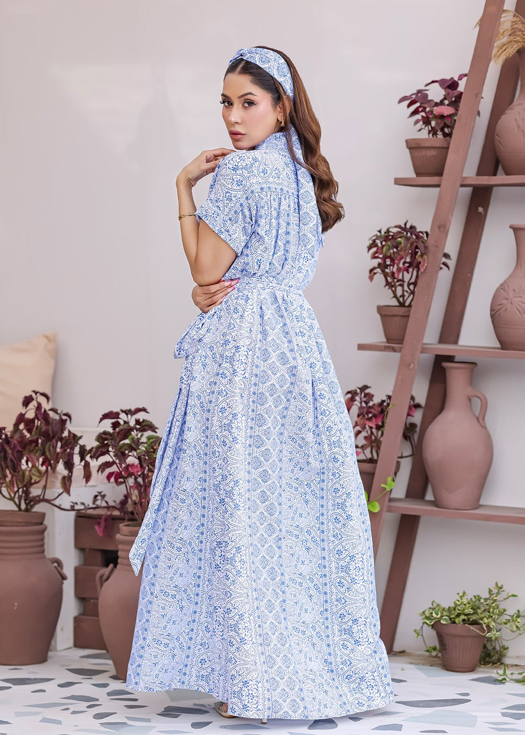 Nawaem Altulle - Naama - blue - cotton - 1 Piece