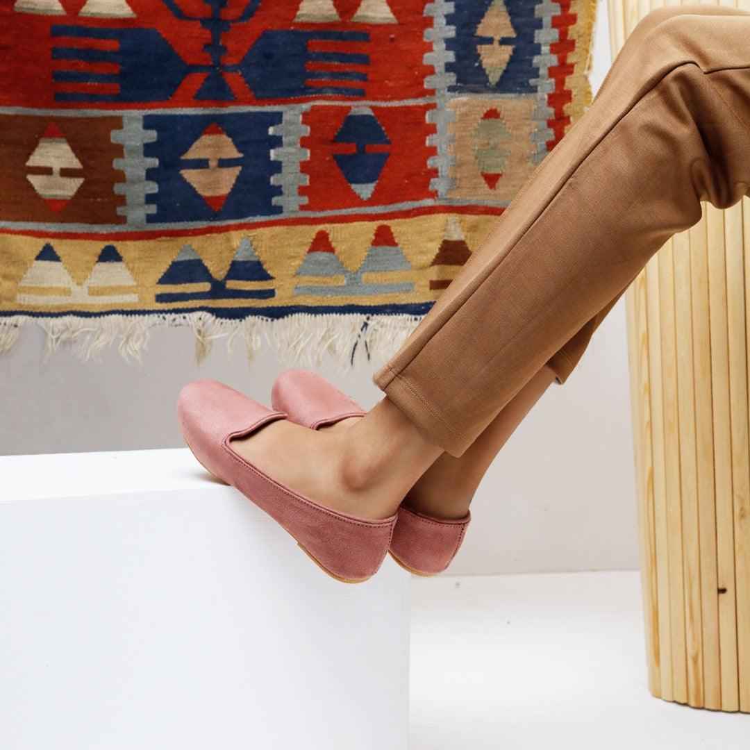 JootiShooti - Tea Pink Loafers