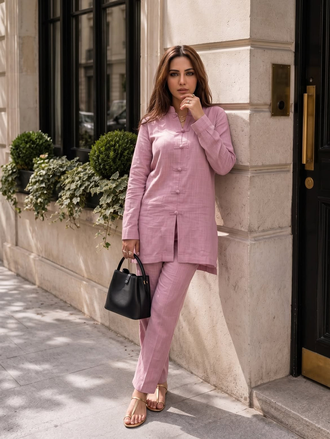Leon Co-ord set Lilac Mist 2 Piece