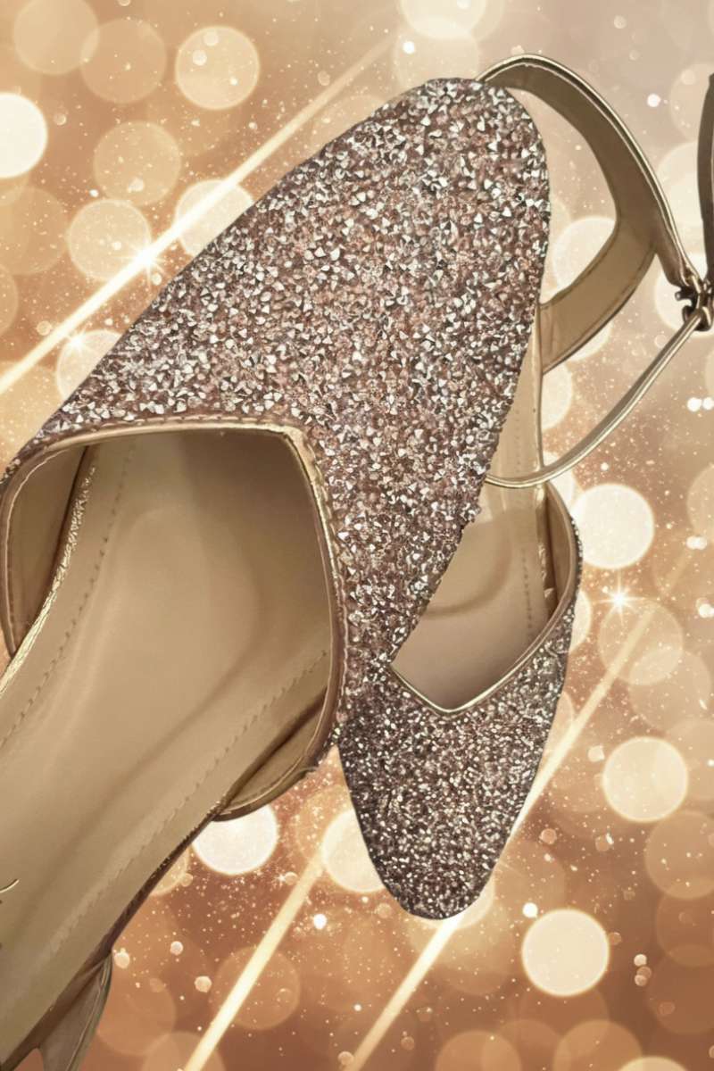 Milli Shoes - Formal Pointed Heel - Rose Gold