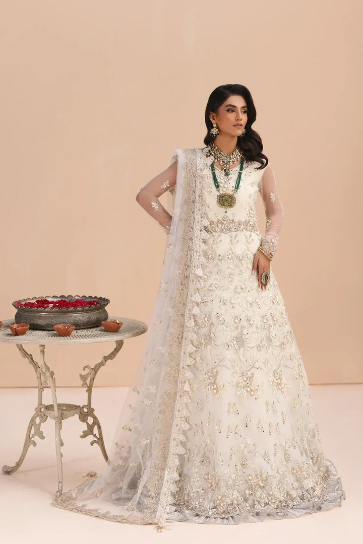 Musferah Saad - Ivory Elegance  - Off White - 3 Piece