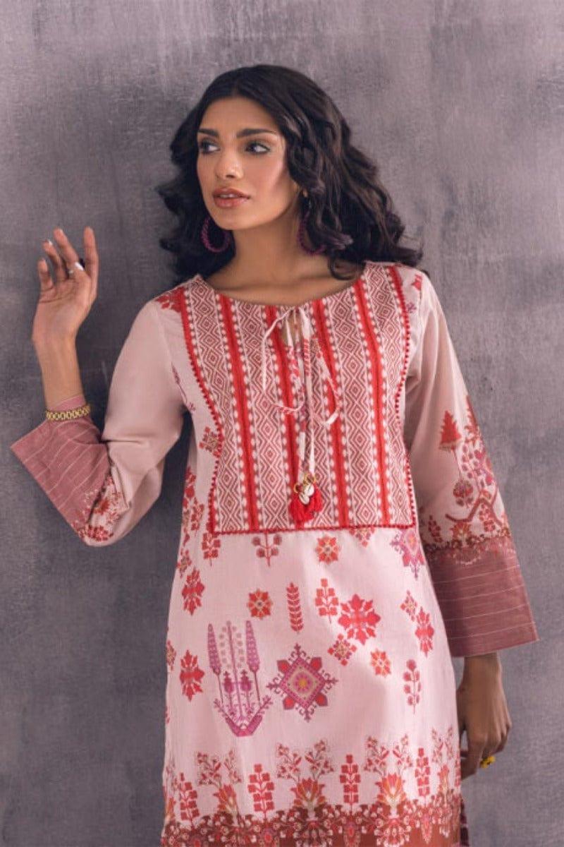 Oaks - Rose Lawn Printed Shirt - 1 Piece - Studio by TCS