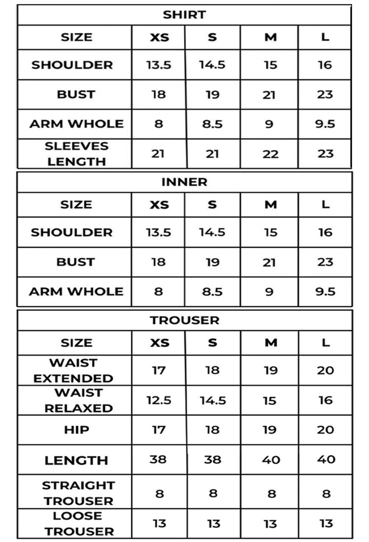 Adwears - Shrug - Vanila - 3 Piece