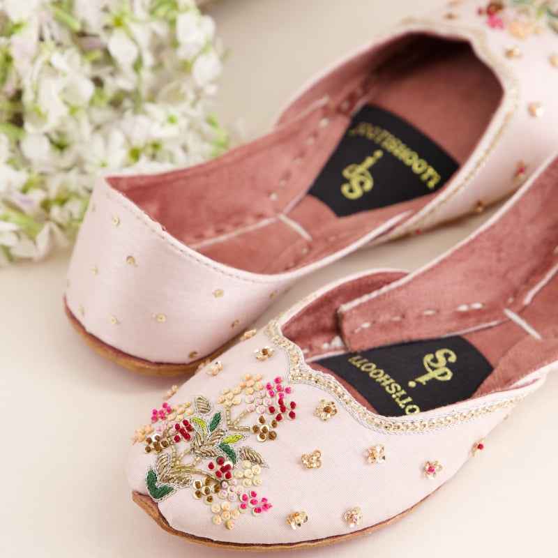 JootiShooti - Ombre Oasis Pink Khussa For Women