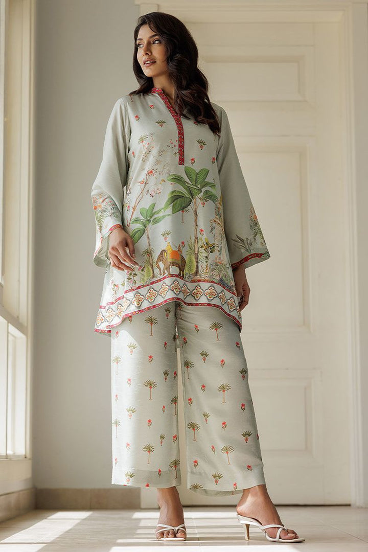 Deepak Perwani - Tropical - Korean Silk - 2 piece