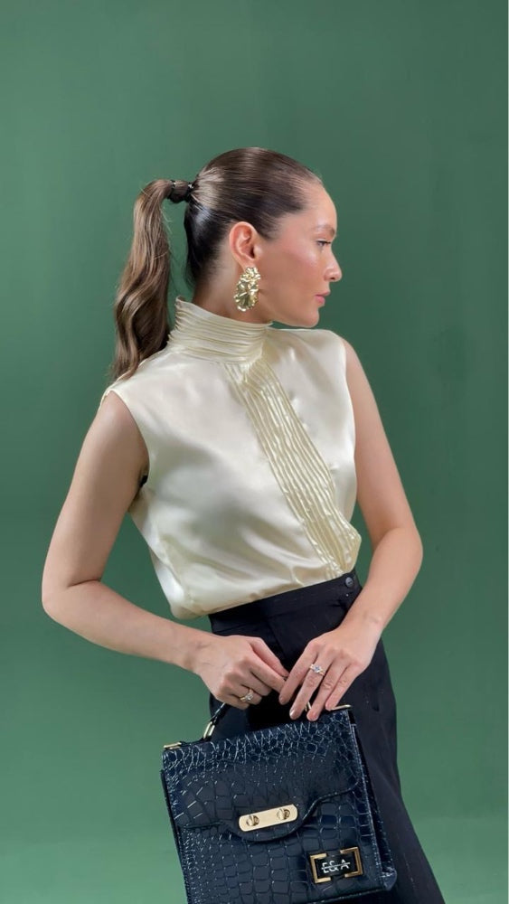 Syah - Sofia - Silk - Cream - 1 Piece