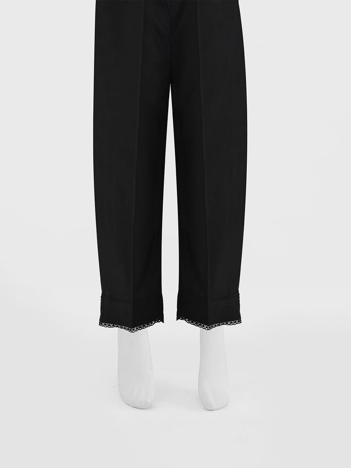 Oaks - Women Black Cambric Trouser  - 1 Piece