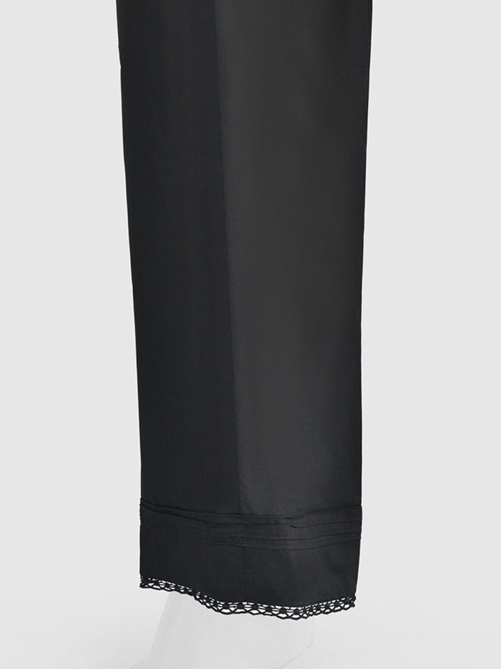 Oaks - Women Black Cambric Trouser  - 1 Piece