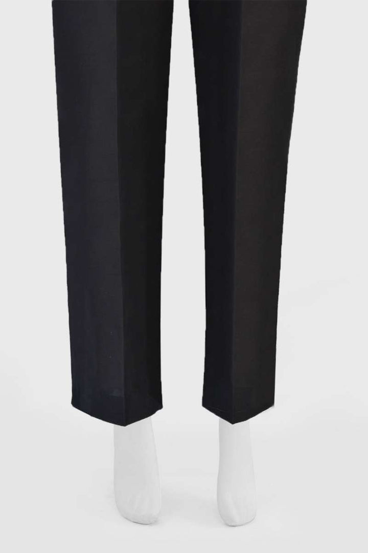 Oaks - Women Black Linen Trouser  - 1 Piece