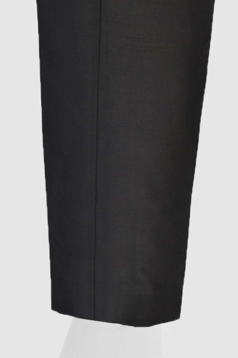 Oaks - Women Black Linen Trouser  - 1 Piece