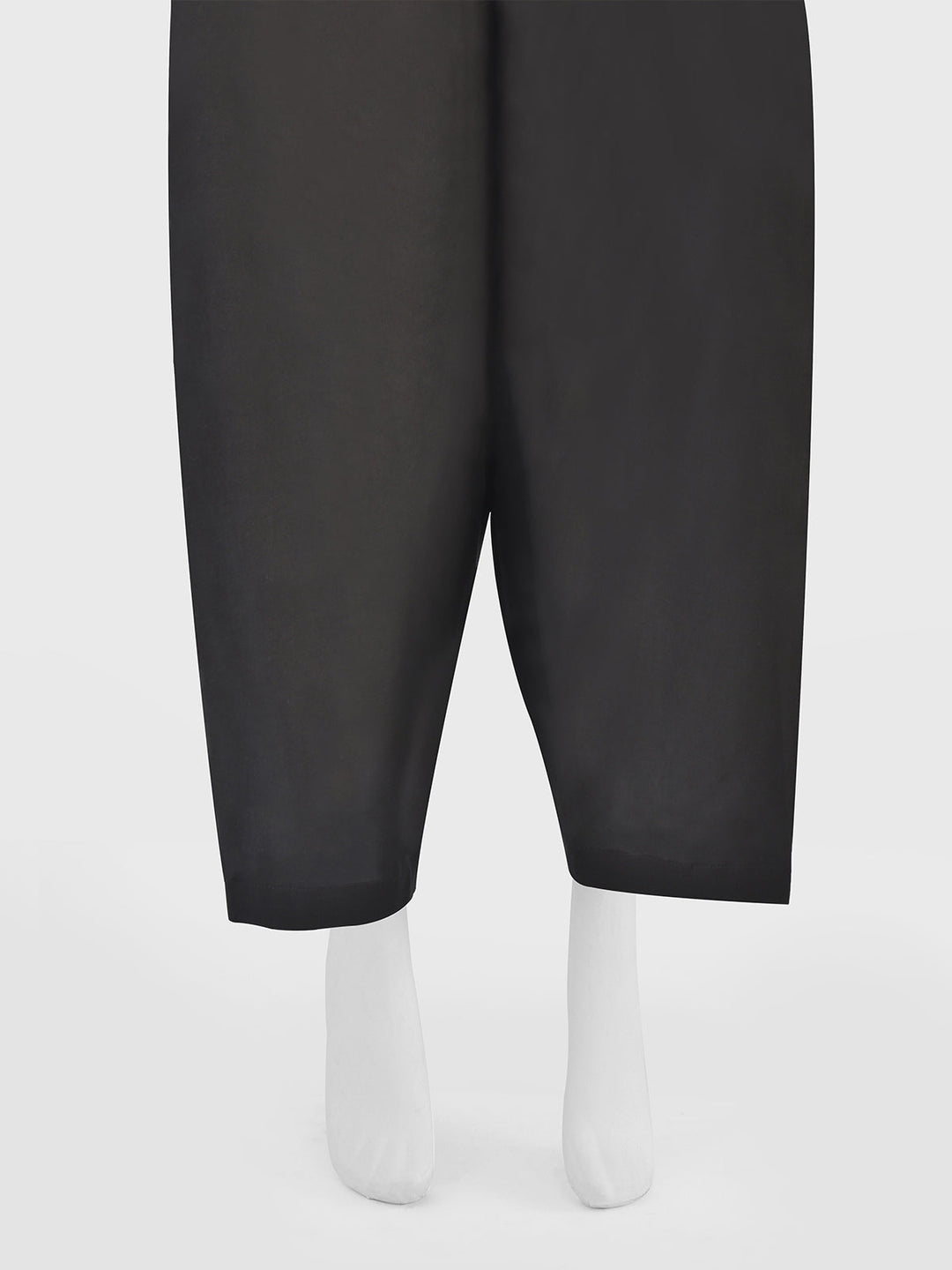 Oaks - Women Black Cambric Shalwar  - 1 Piece