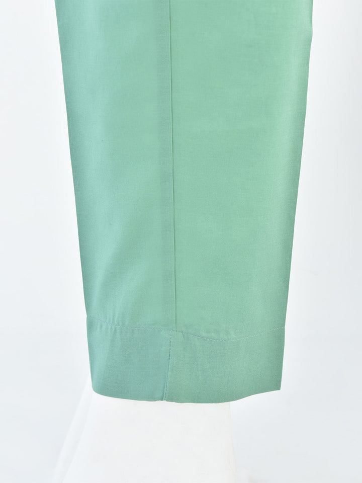 Oaks - Women Dark Green Cambric Trouser  - 1 Piece