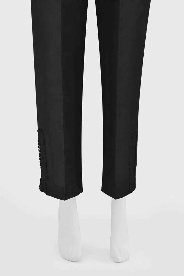 Oaks - Women Black Silk Blend Trouser  - 1 Piece