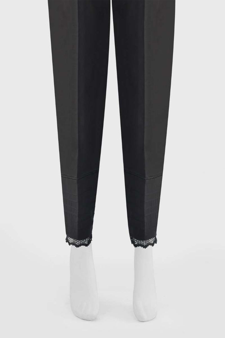 Oaks - Women Black Lawn Trouser  - 1 Piece