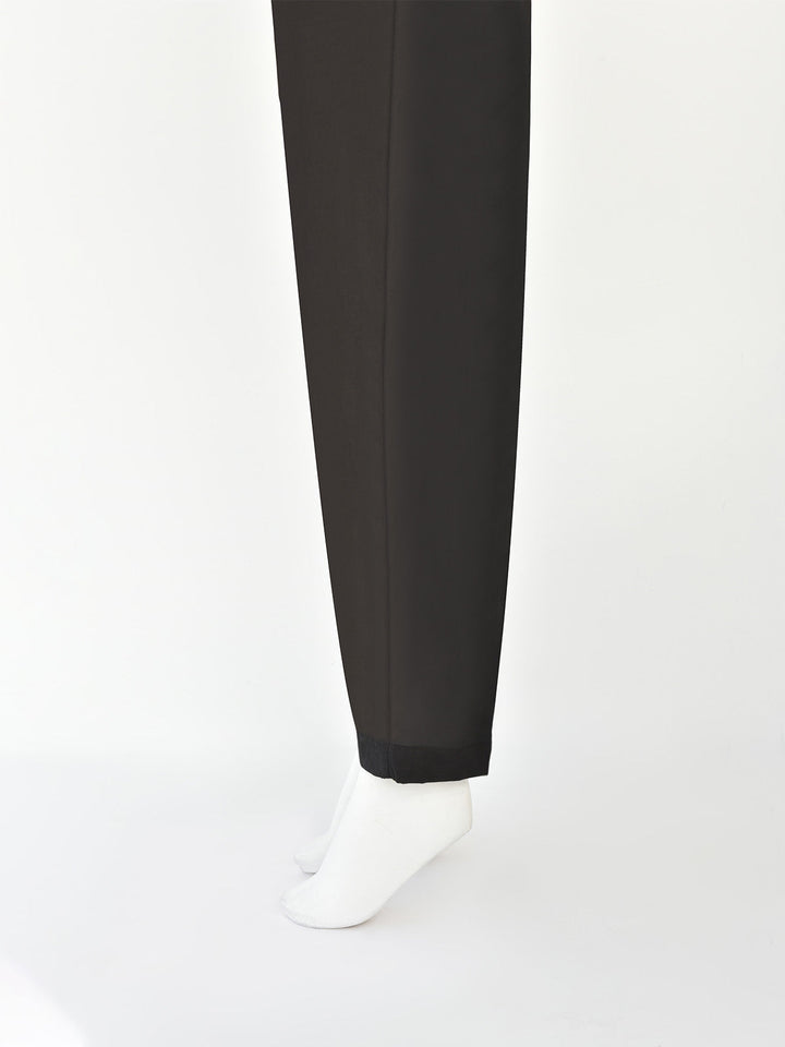 Oaks - Women Black Lawn Trouser  - 1 Piece