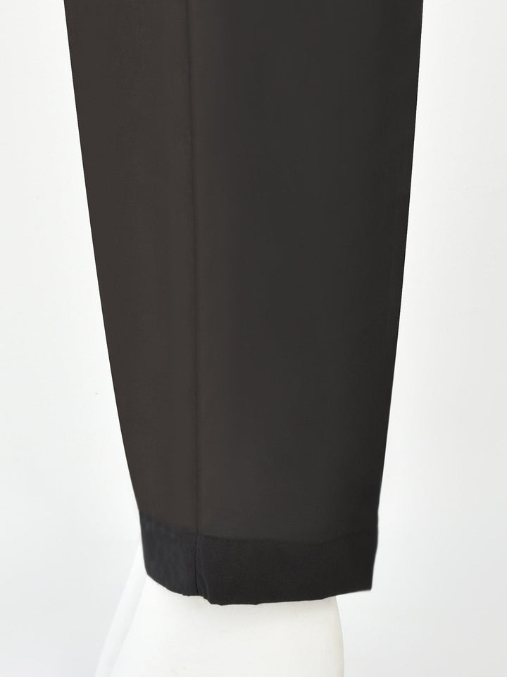 Oaks - Women Black Lawn Trouser  - 1 Piece