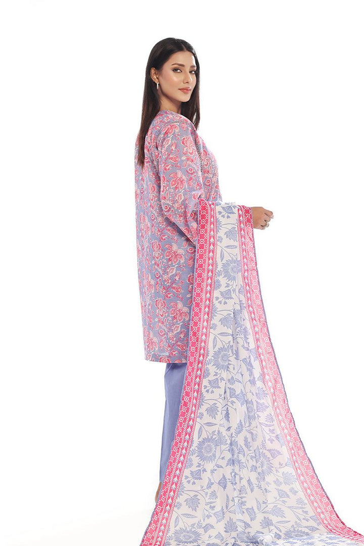 Oaks - Embroidered Unstitched Masoori Lawn Grey  - 3 Piece