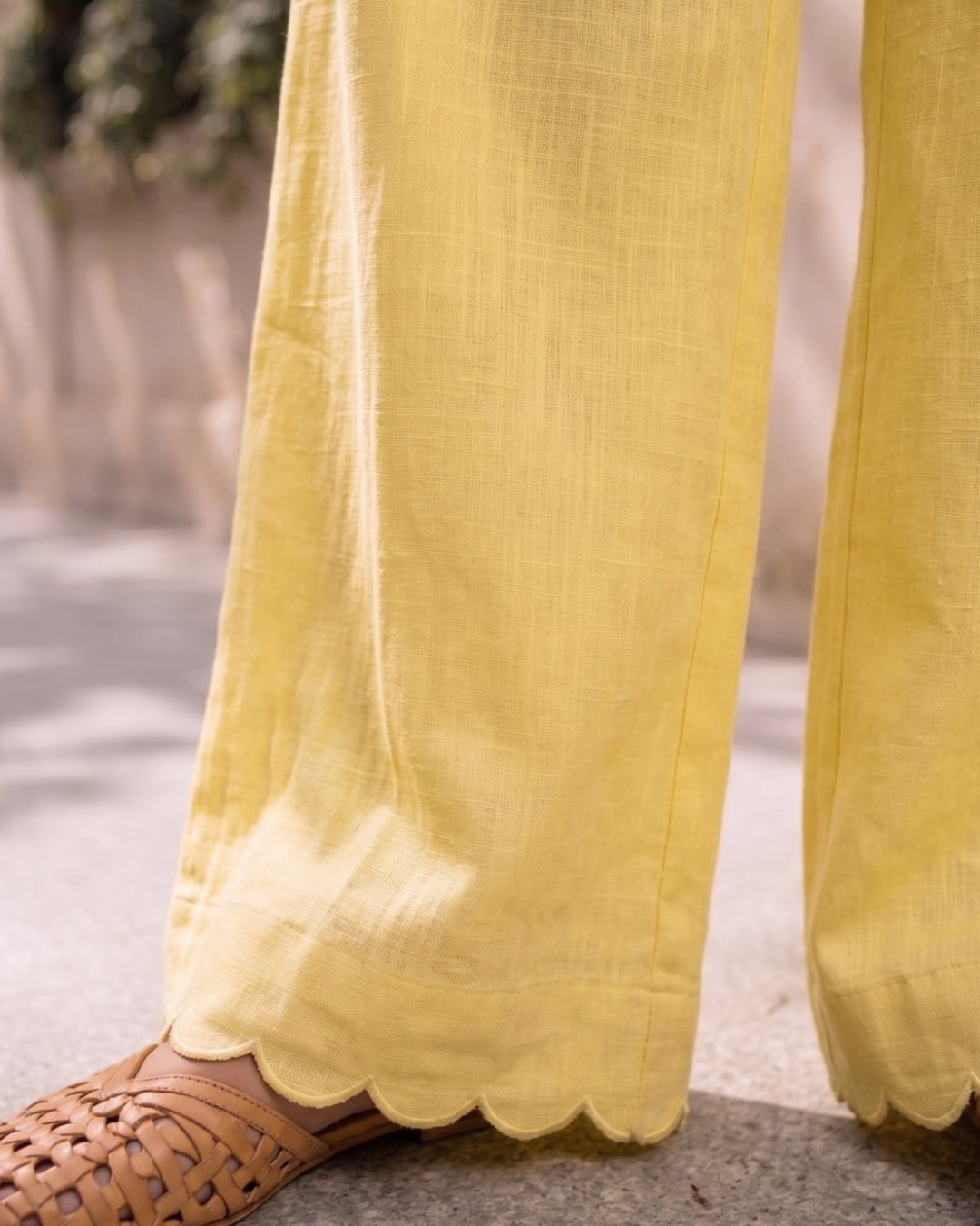 Leon Co-ord set Butter Yellow 2 Piece