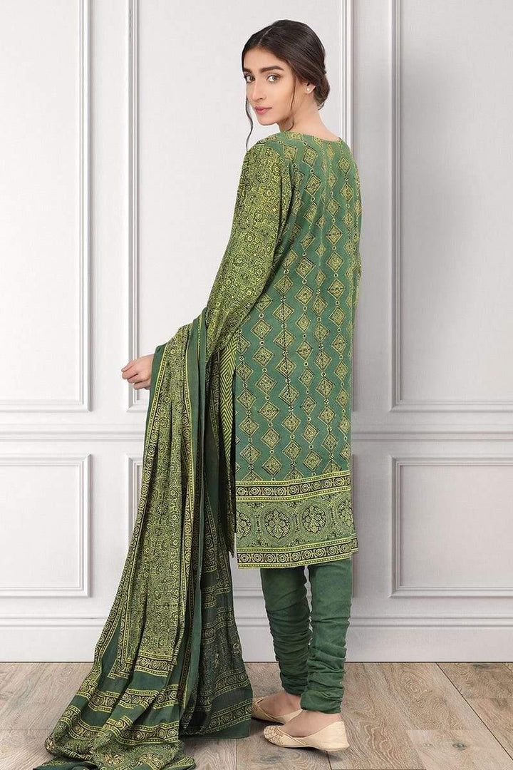 Sadia Aamir - Green Zamarrud - SAL-02