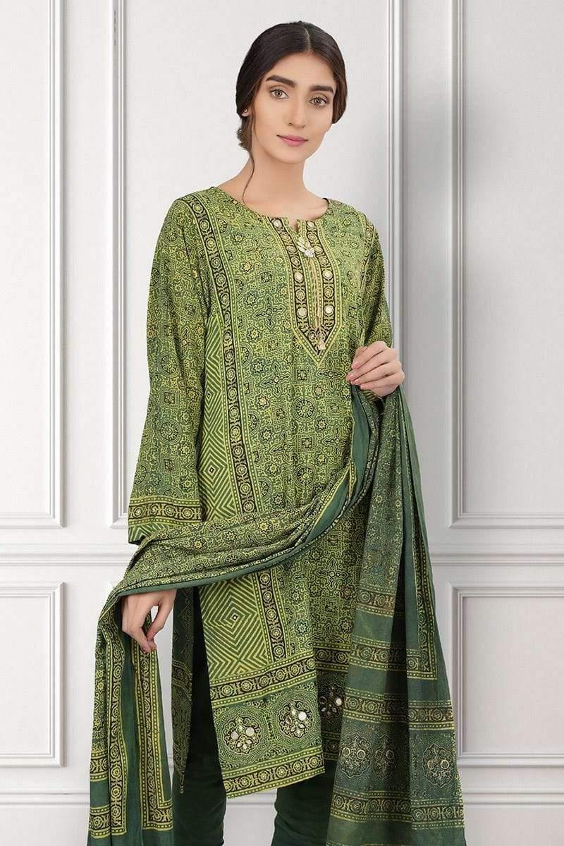 Sadia Aamir - Green Zamarrud - SAL-02