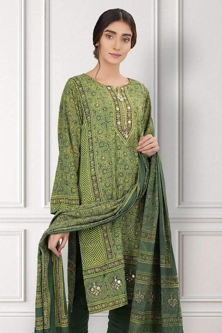 Sadia Aamir - Green Zamarrud - SAL-02