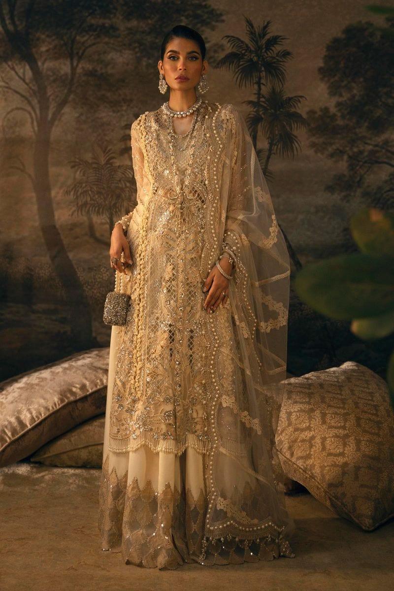 Sana Safinaz - Embroidered - G224-002-CT - 3 Piece - Unstitched - Studio by TCS