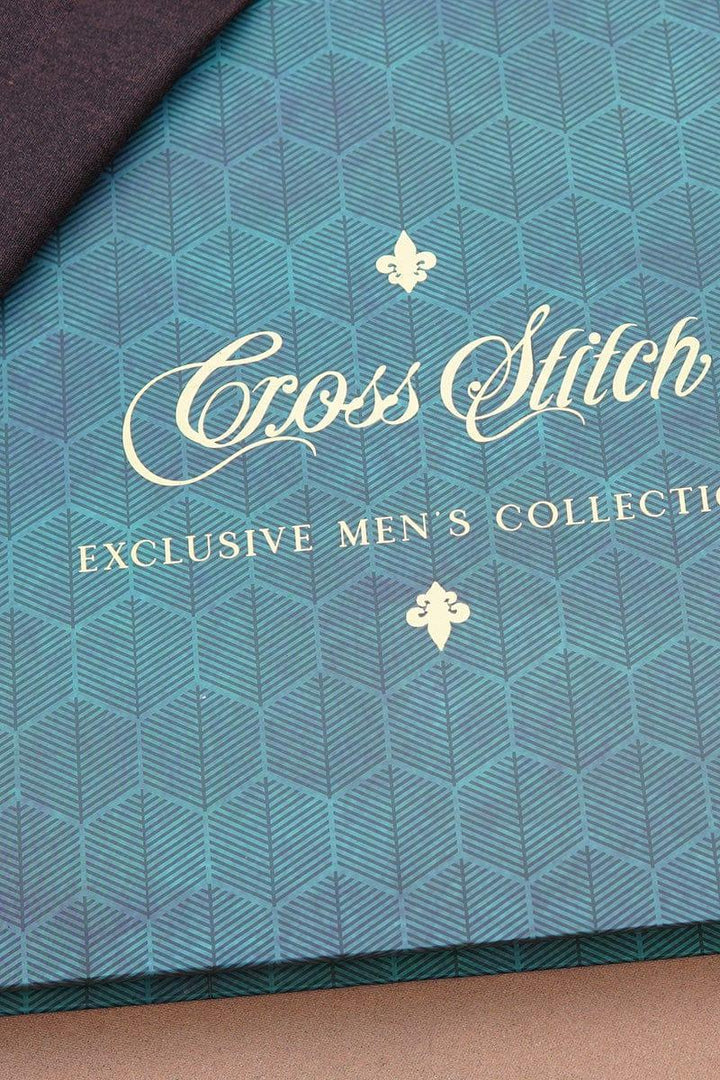 Cross Stitch Men - Pashmina Wool D-1 - Unstitched - Studio by TCS
