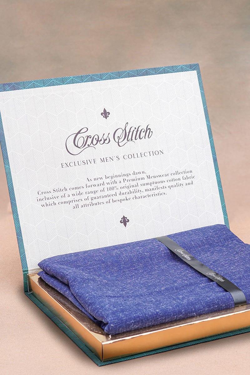Cross Stitch Men - Delux-Navy Blue D-1 - Unstitched - Studio by TCS