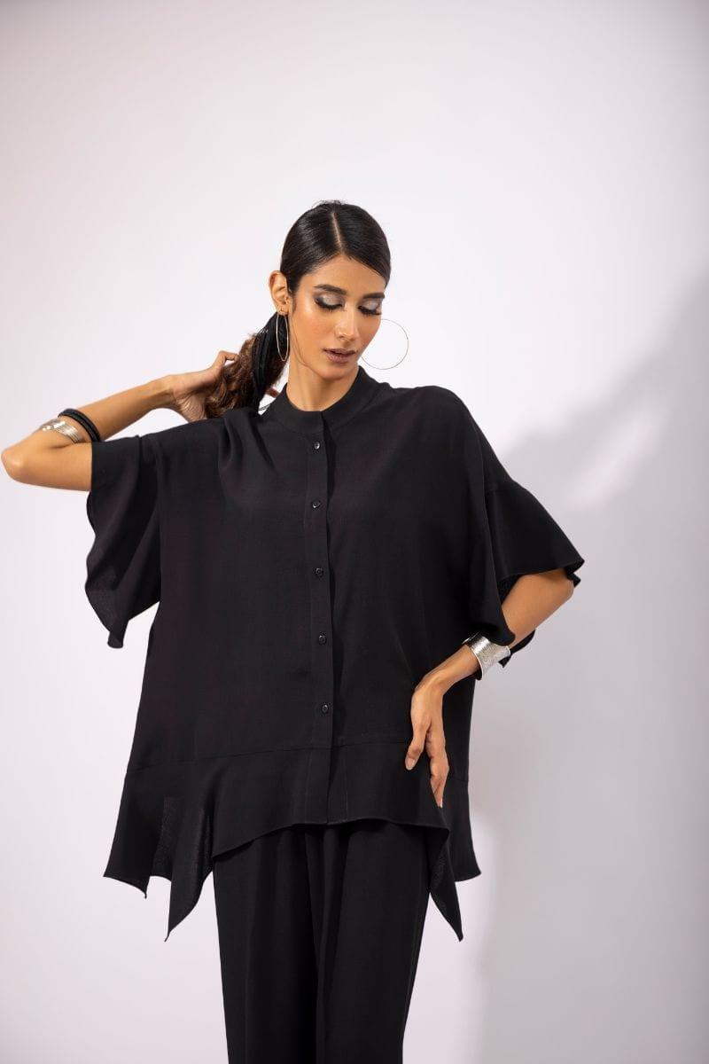 Gulabo - Cocktail Top - Black - 1 Piece - G897 - Studio by TCS