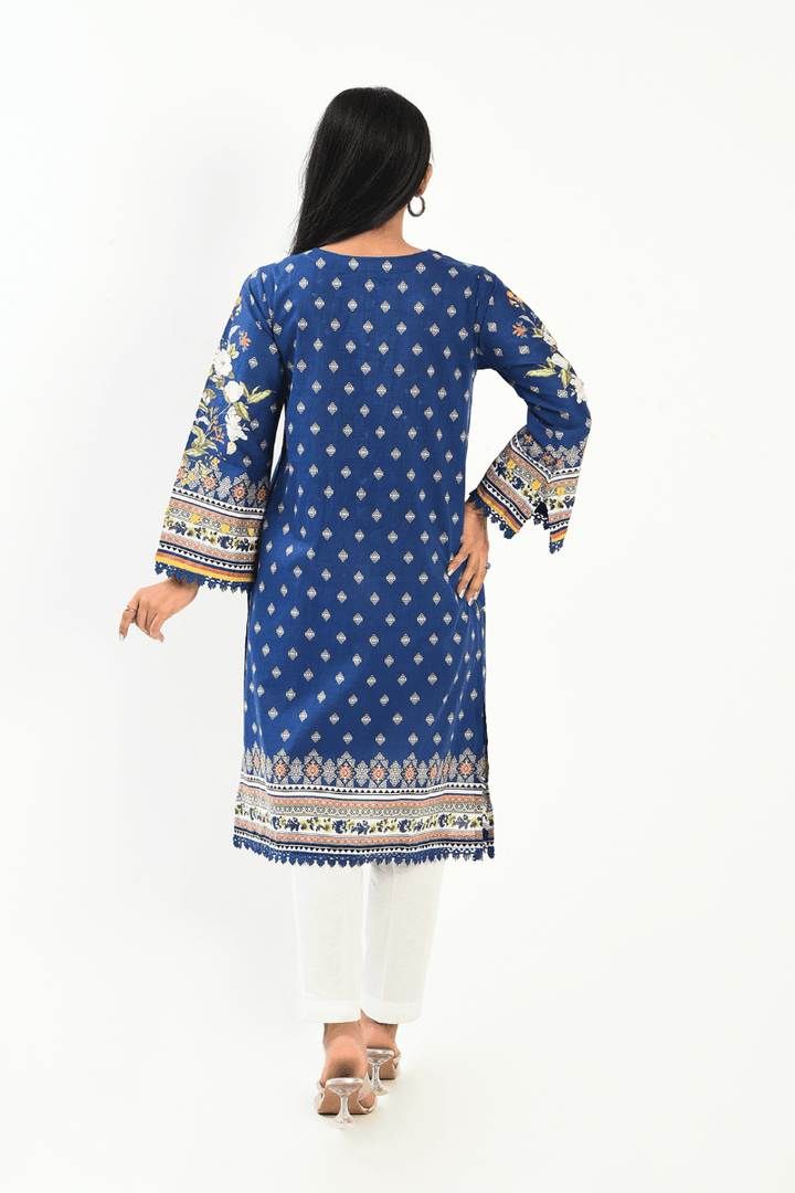 Mizaj - 1 Piece - Unstitched - Embroidered Lawn Shirt - Studio by TCS