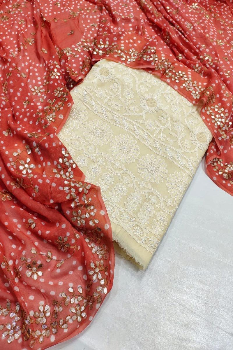 Design by Amina - Indian Chickenkari - 2 Piece - 10 - Studio by TCS