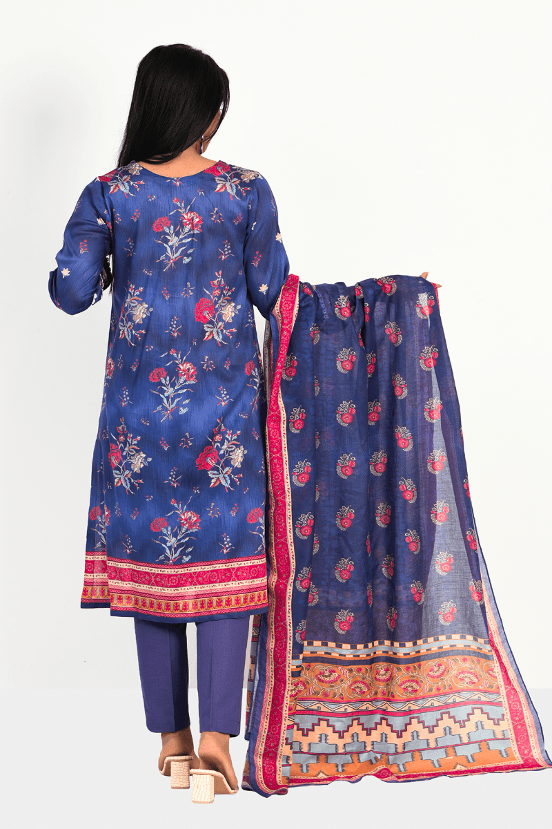 Mizaj - 3 Piece - Unstitched - Lawn Suit - Studio by TCS