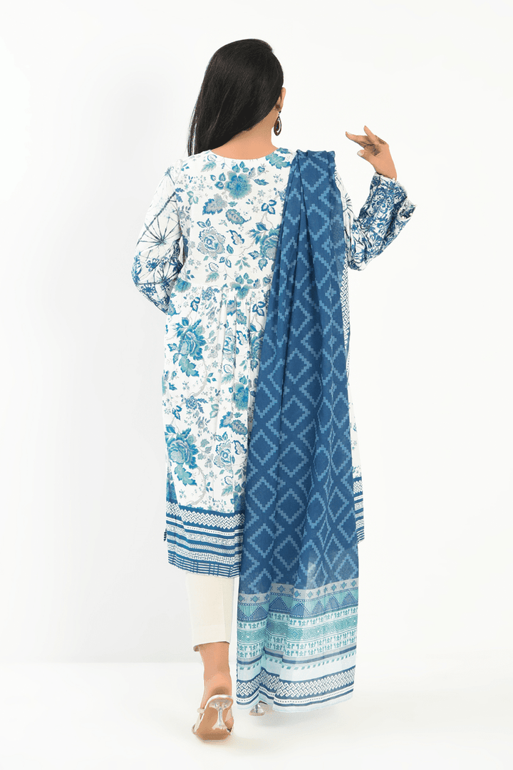 Mizaj - 3 Piece - Unstitched - Embroidered Lawn Suit - Studio by TCS