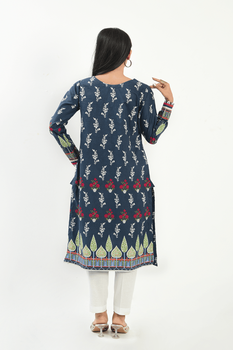 Mizaj - 1 Piece - Unstitched - Embroidered Lawn Shirt - Studio by TCS