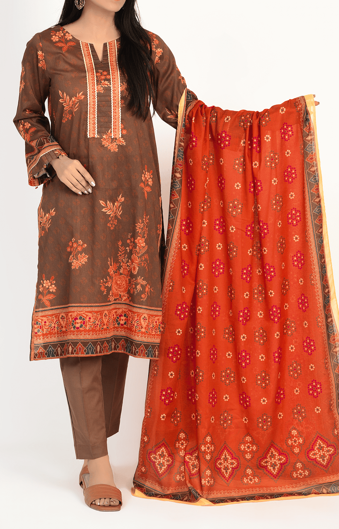Mizaj - 3 Piece - Unstitched - Lawn Suit - Studio by TCS