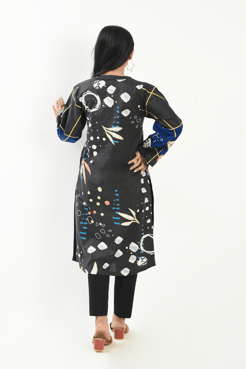 Mizaj - 1 Piece - Unstitched - Embroidered Lawn Shirt - Studio by TCS