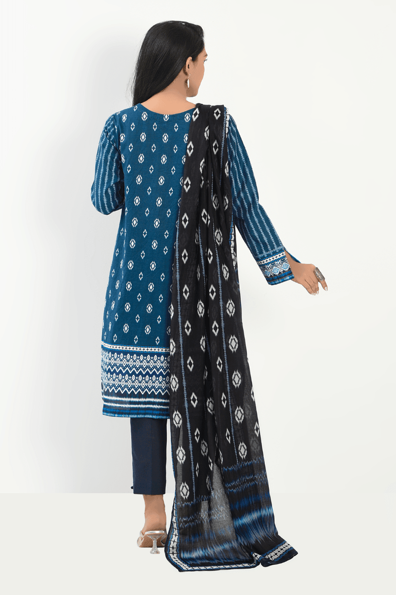 Mizaj - 3 Piece - Unstitched - Embroidered Lawn Suit - Studio by TCS