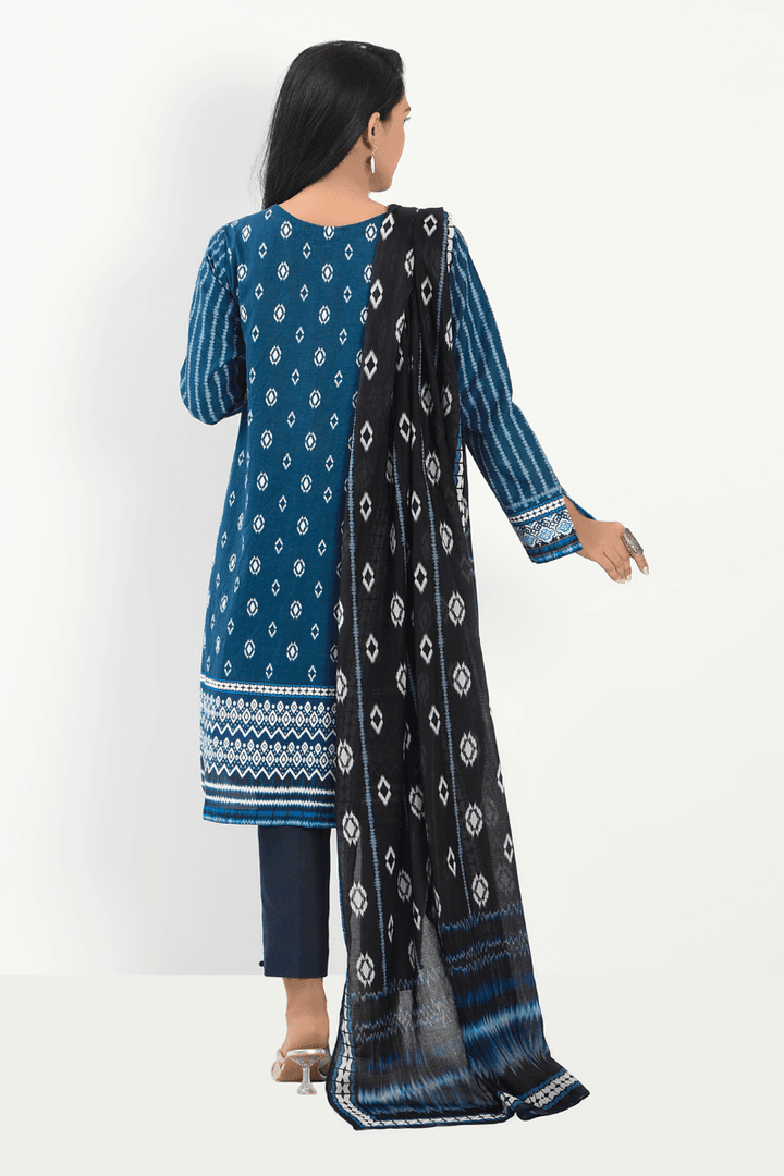 Mizaj - 3 Piece - Unstitched - Embroidered Lawn Suit - Studio by TCS