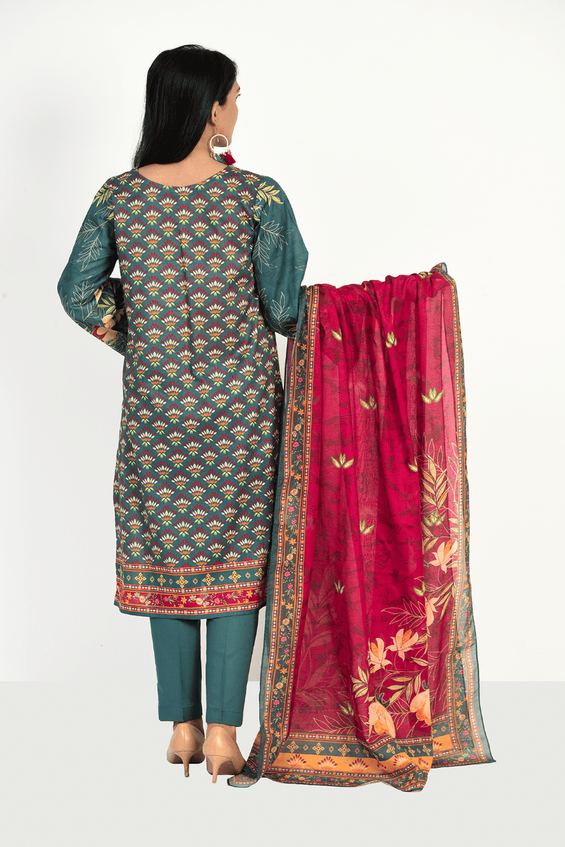 Mizaj - 3 Piece - Unstitched - Lawn Suit - Studio by TCS