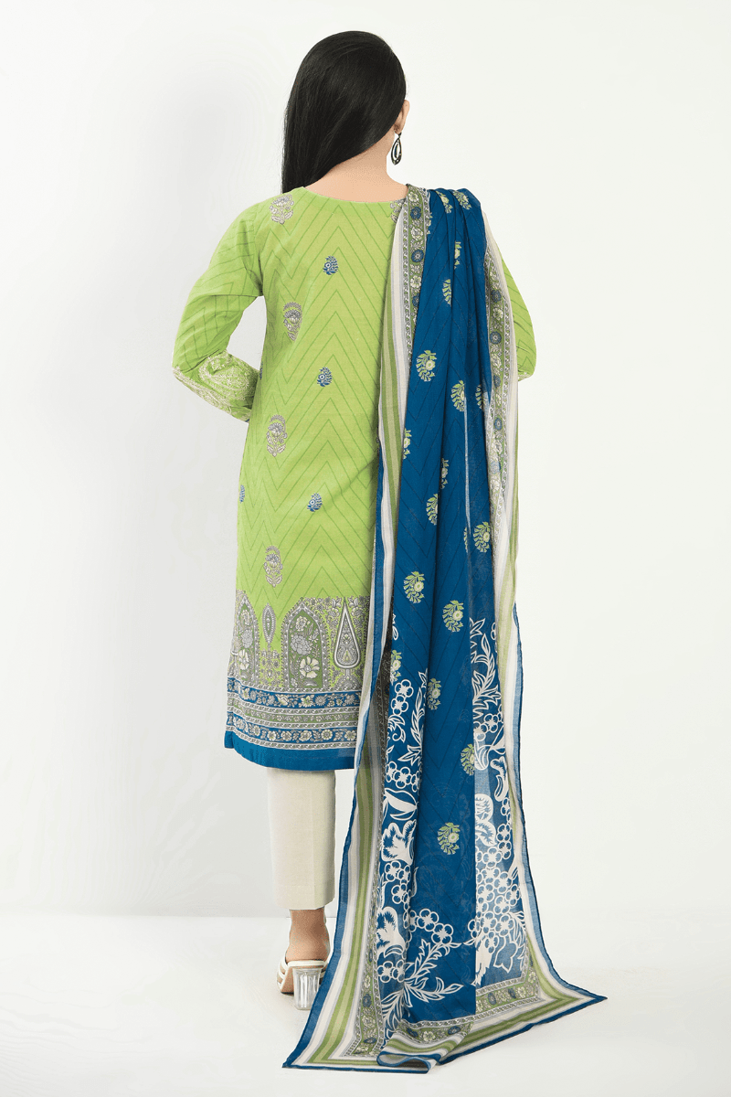 Mizaj - 3 Piece - Unstitched - Embroidered Lawn Suit - Studio by TCS