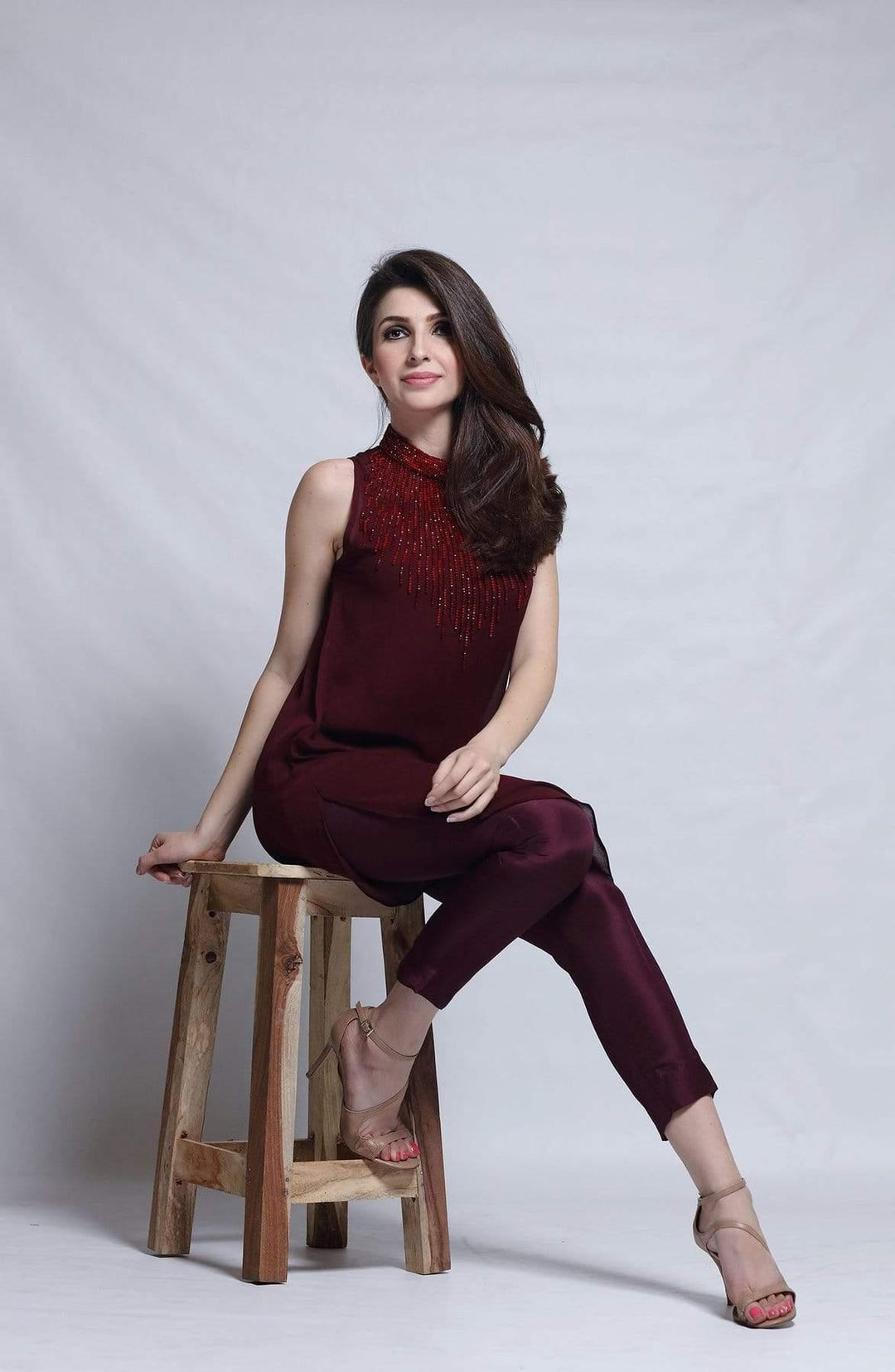 Natasha Kamal - Maroon Blaze
