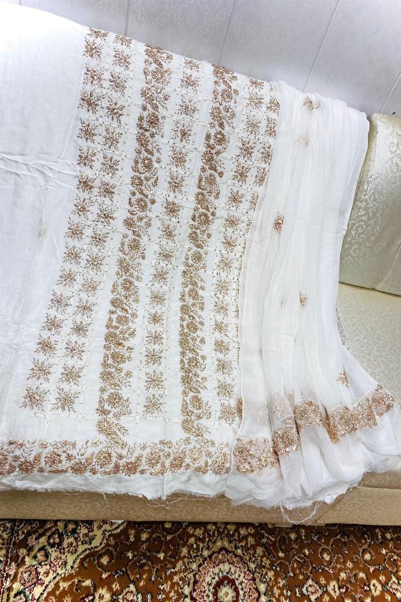 Design by Amina - Silk Tarkashi - 2pc - 1 - Studio by TCS