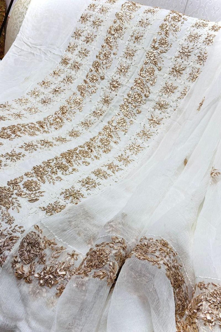 Design by Amina - Silk Tarkashi - 2pc - 1 - Studio by TCS