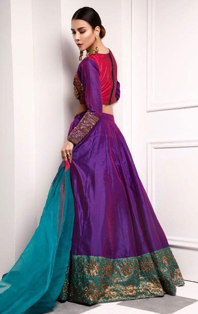 Sanas - Purple & Pink Lehenga Choli - L2019148