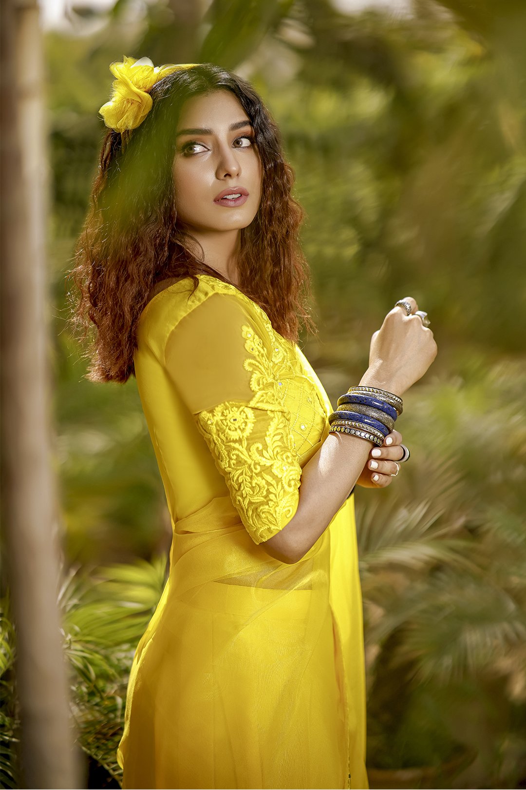 Sanas - Organza Luxury Saree - TITLIYAN - SR202119