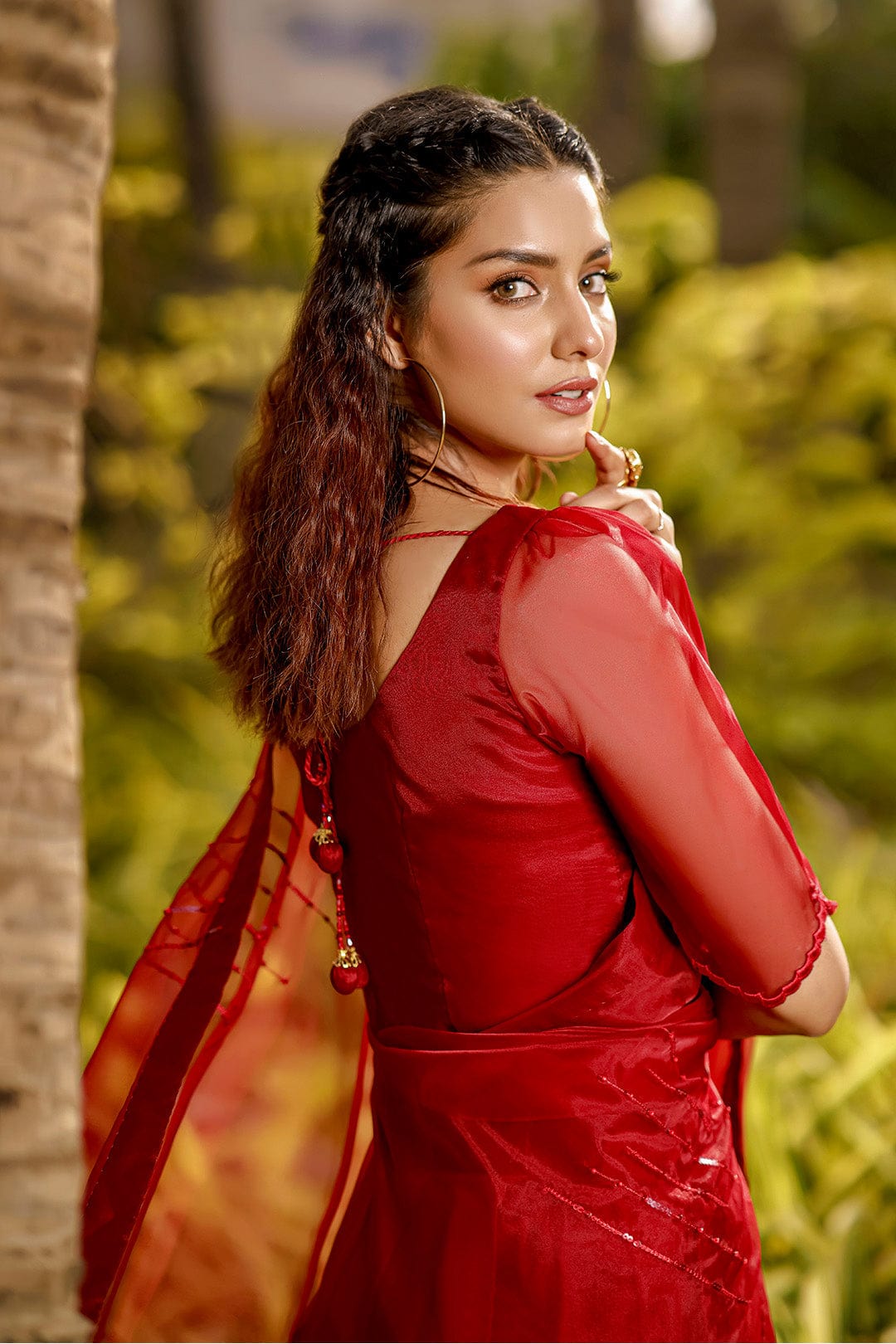 Sanas - Organza Luxury Saree | TITLIYAN | SR202117
