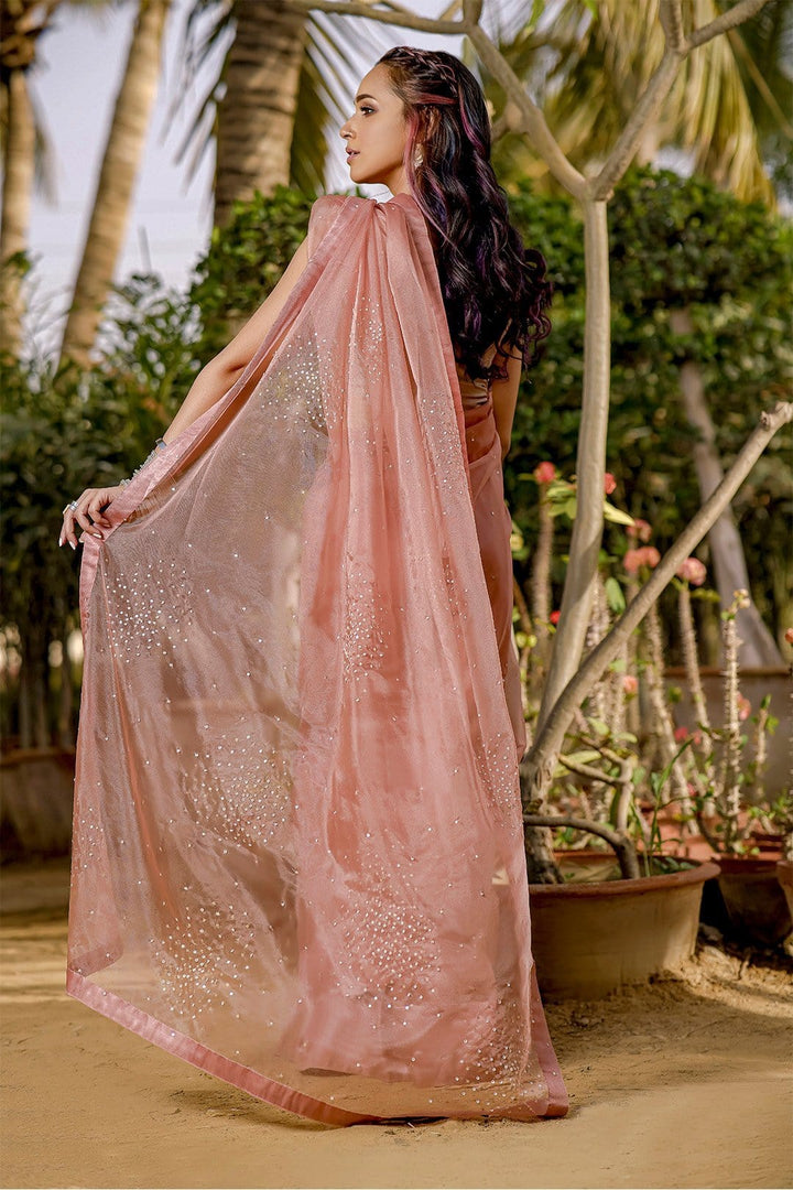 Sanas - Organza Luxury Saree | TITLIYAN | SR202118
