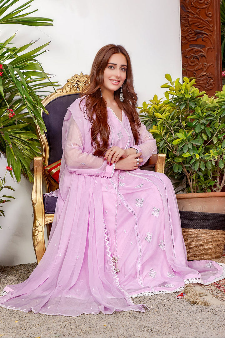 Sanas - Angharka Style Aari Embroidered 3pc Suit | KAIRA | S202184