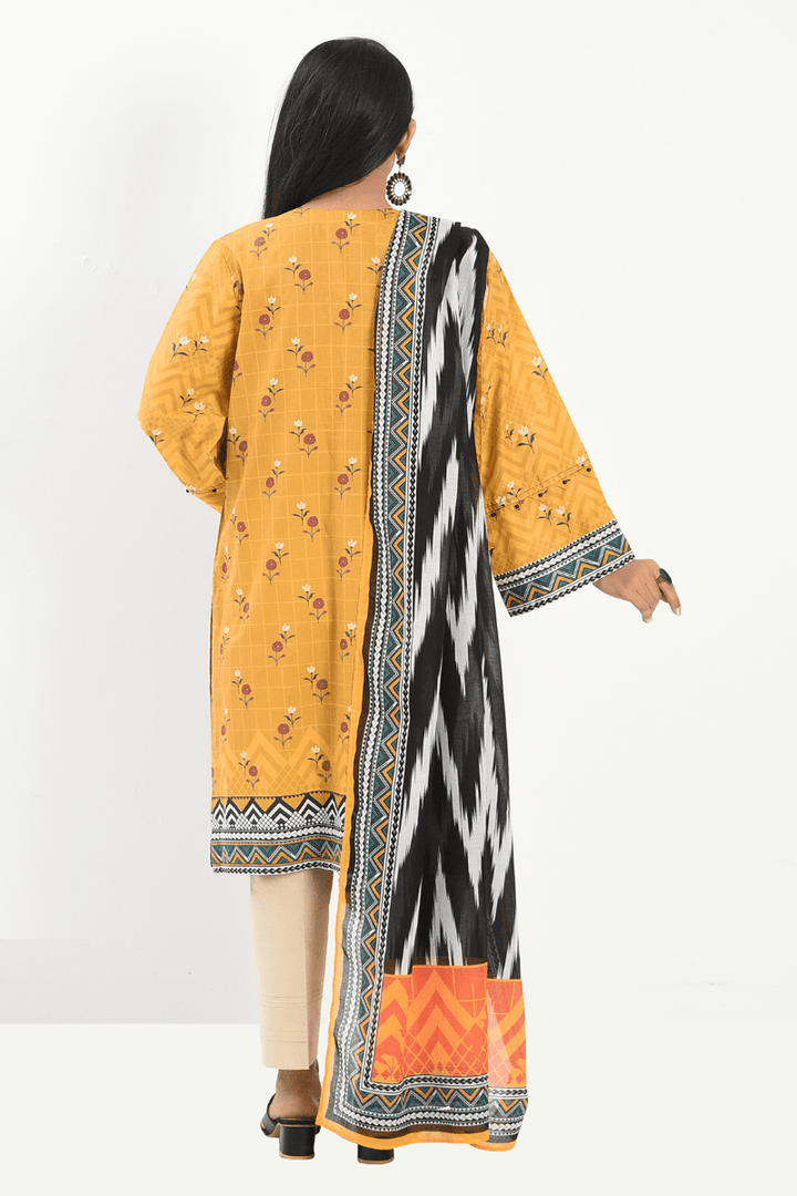 Mizaj - 3 Piece - Unstitched - Embroidered Lawn Suit - Studio by TCS